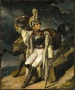 Theodore   Gericault Wounded Cuirassier oil painting